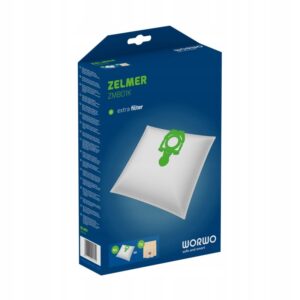 WORWO ZMB01 WOREK DO ZELMER ZIELONY PLASTIK A4
