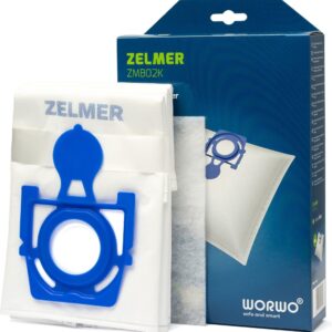 WORWO ZMB02K NIEBIESKI WORKI DO ZELMER MIKROFIBRA A4