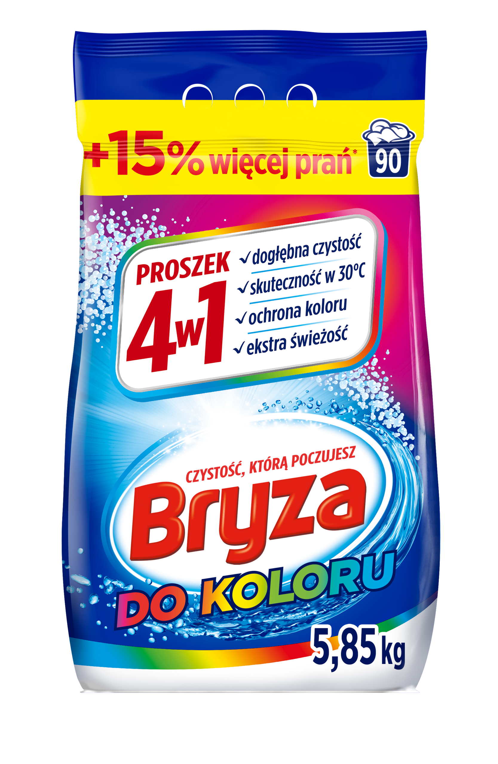 BRYZA PROSZEK DO KOLORU 5,85 KG