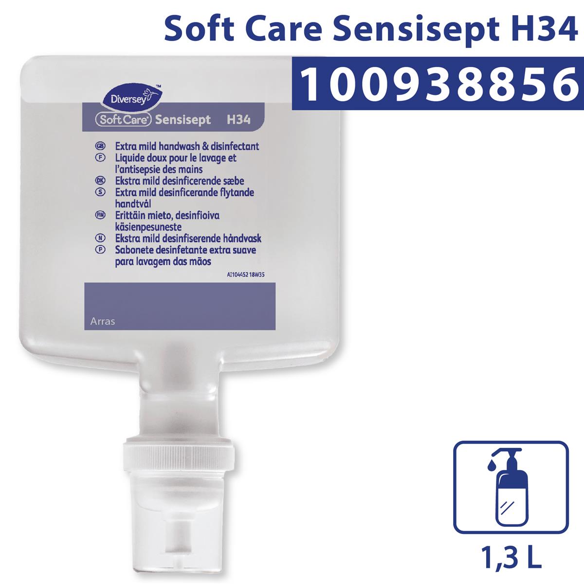 DIVERSEY SOFT CARE SENSISEPT H34 1,3L
