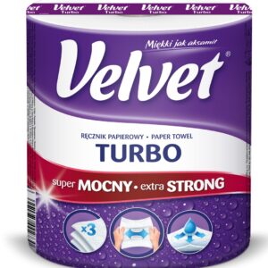 VELVET TURBO RĘCZNIK W ROLI JUMBO 300L