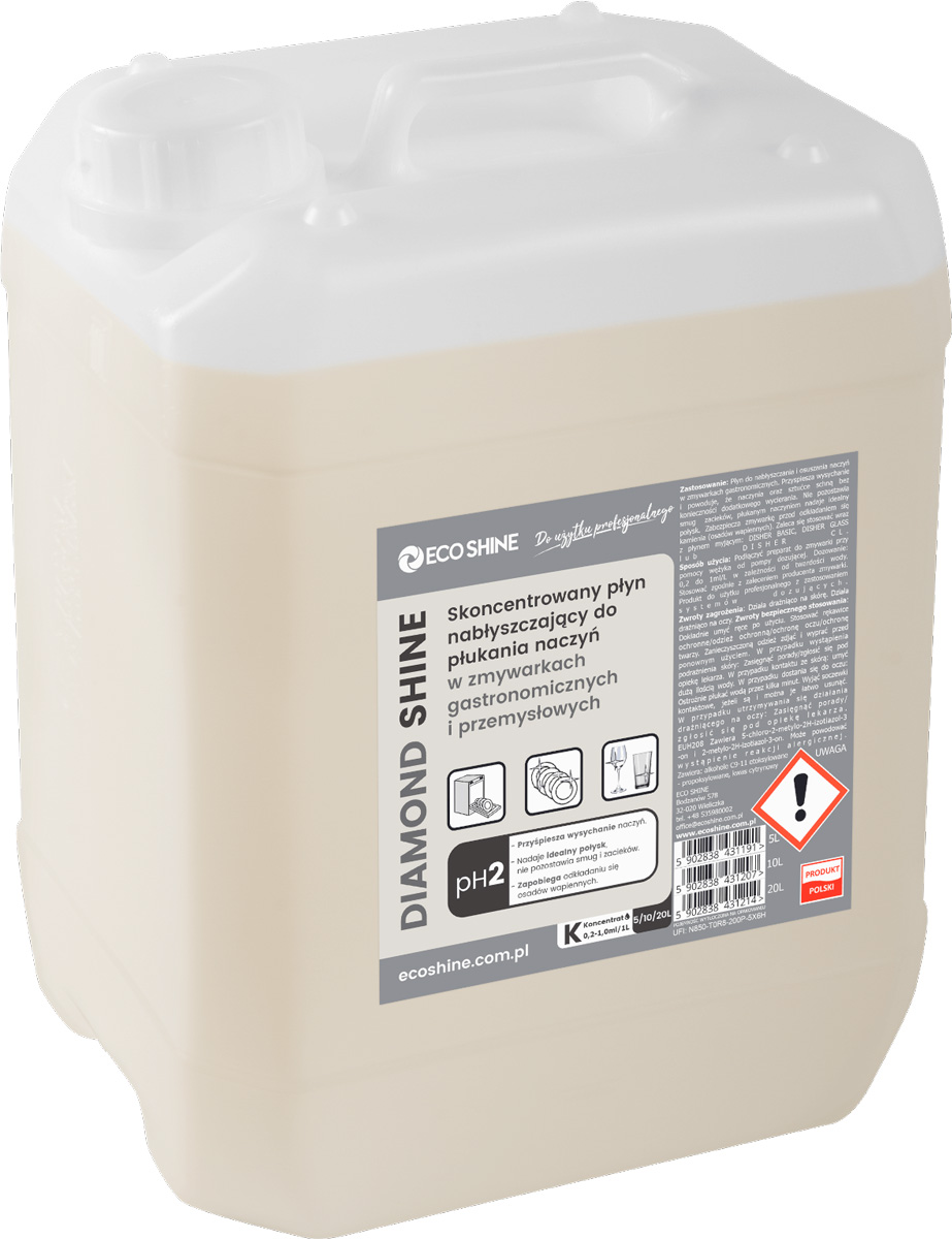 ECO SHINE NABŁYSZCZACZ DIAMOND SHINE 10L
