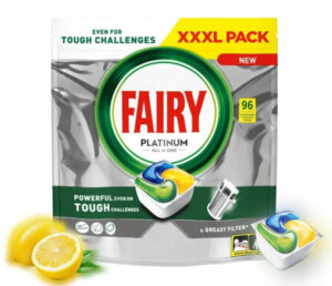 FAIRY PLATINUM KAPSUŁKI DO ZMYWARKI 96 SZTUK