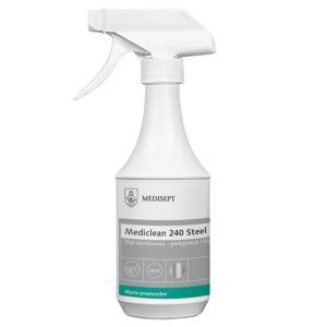 MEDICLEAN 240 PŁYN DO CZYSZCZENIA STALI NIERDZEWNIJ 500ML