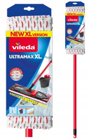 VILEDA ULTRAMAX XL MOP PŁASKI ZE STELAZEM I KIJEM