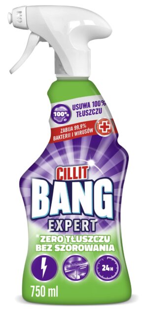 CILIT BANG DO TŁUSZCZU ZIELONY 750ML SPRYSKIWACZ
