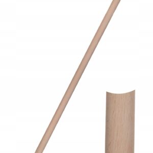 Kij drewniany z gwintem 130 cm