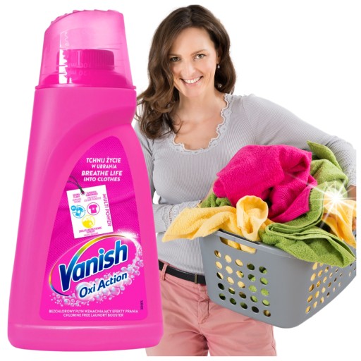 PŁYN VANISH 1L KOLOR - obrazek 2