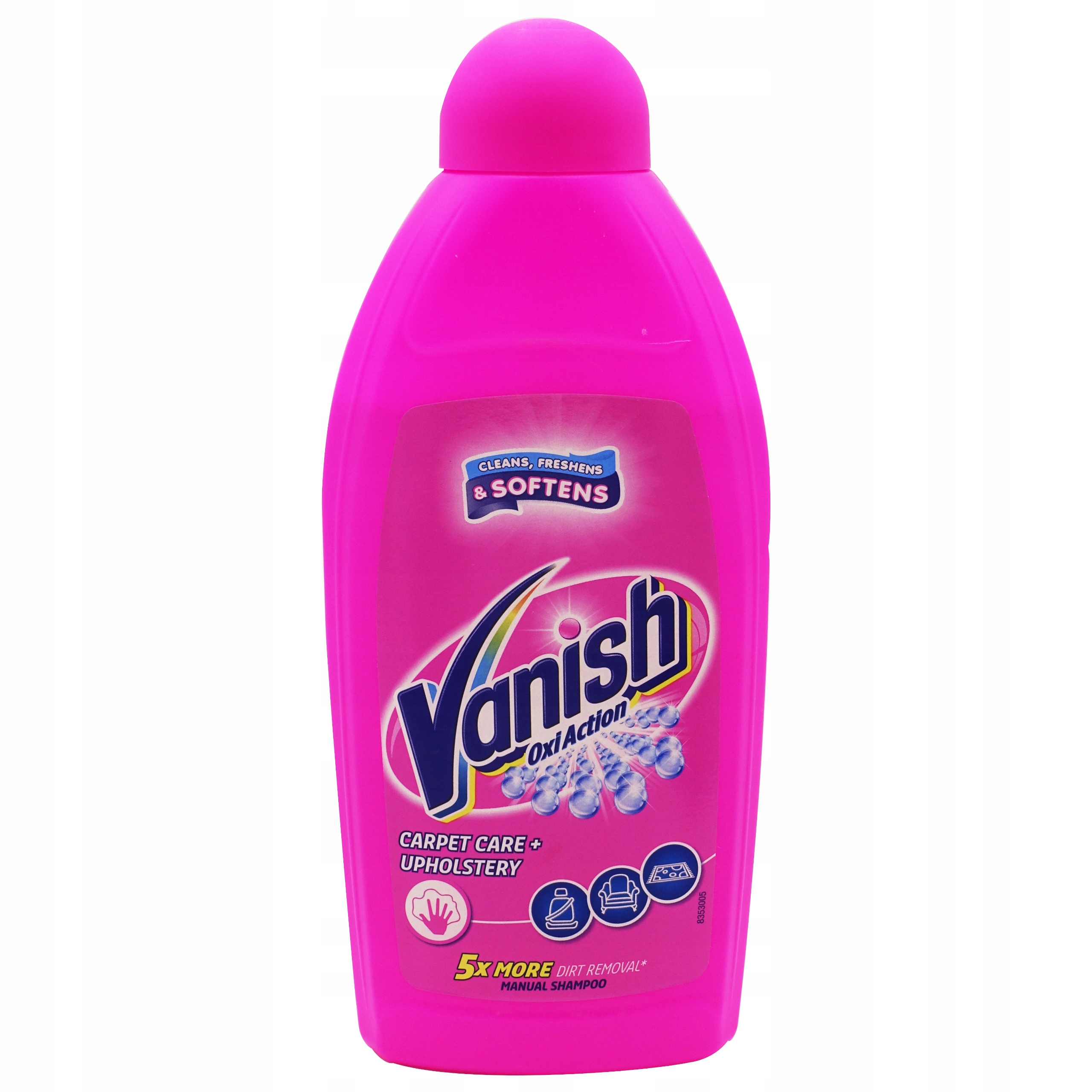 VANISH 500ML DO PRANIA DYWANÓW I TAPICERKI