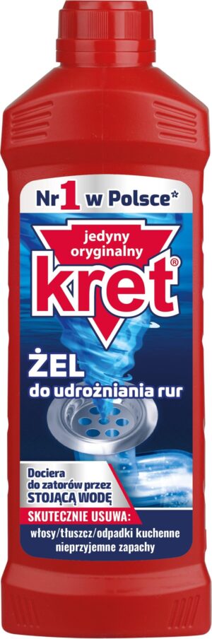 UDRAŻNIACZ W ŻELU KRET 400-500ML