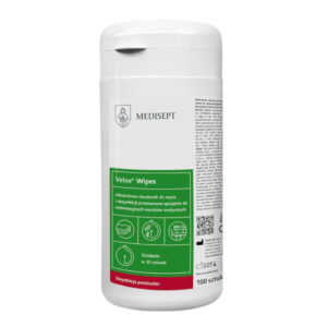MEDISEPT VELOX WIPES PUSZKA Z CHUSTECZKAMI DO DEZYNFEKCJI