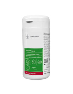 MEDISEPT VELOX WIPES PUSZKA Z CHUSTECZKAMI DO DEZYNFEKCJI