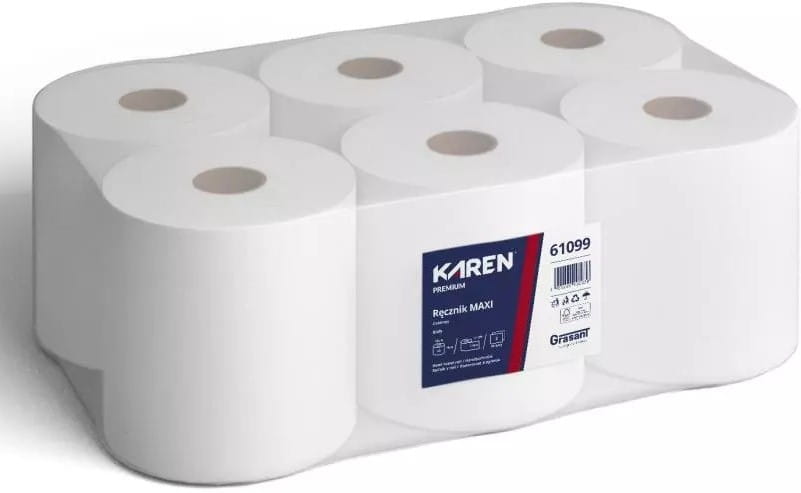 GRASANT RĘCZNIK W ROLI MAXI GOFROWANY 20/20CM 110M