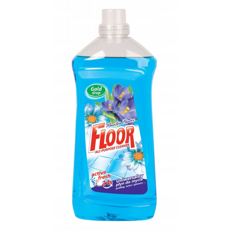 GOLD DROP FLOOR PŁYN UNIWERSALNY 1,5L KWIATY GÓR Floor Uniwersalny