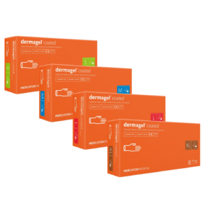 DOMAN RĘKAWICE LATEKSOWE PUDROWANE