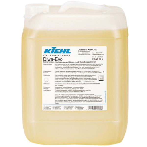 KIEHL DIWA EVO 10L MYJĄCY PŁYN DO ZMYWAREK
