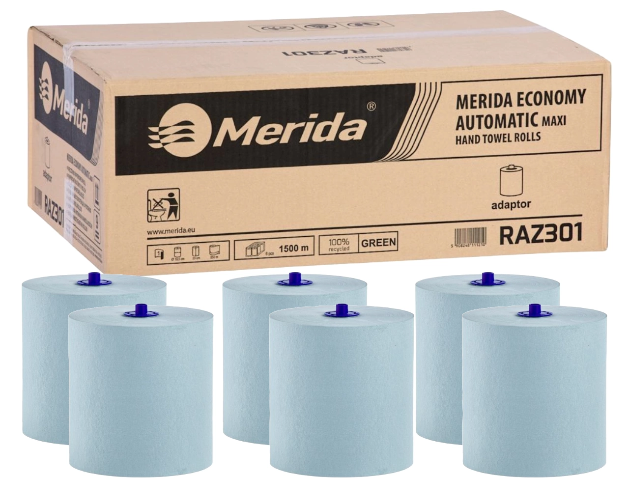 MERIDA RĘCZNIK W ROLI DO PODAJNIKA ZIEL A'6 RAZ301 - obrazek 2