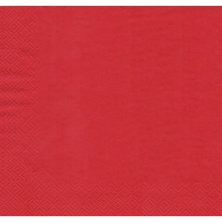 BAGSTAR AHA SERWETKI 33/33 CM 2W A'250 SZT CZERWONA - obrazek 2
