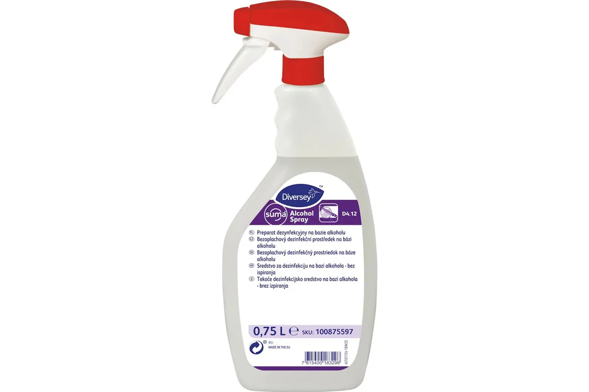 DIVERSEY SUMA ALCOHOL SPRAY D4.12 750ML