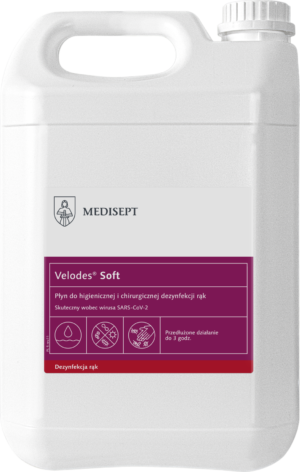 MEDISEPT SOFT VELODES PŁYN DO DEZYNFEKCJI RĄK 5L