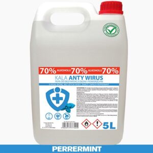 Płyn do dezynfekcji dłoni i powierzchni KALA ANTY WIRUS 5l peppermint